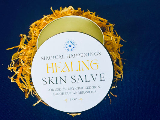 Healing skin salve, natures neosporin, botanical salve, 