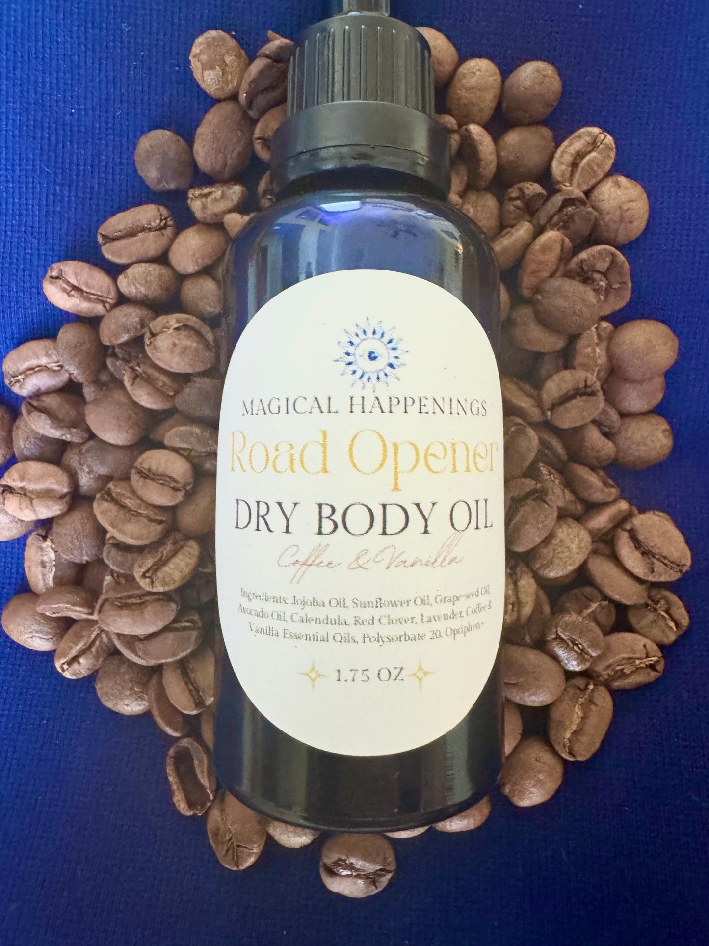 Road Opening Body Oil ~ Coffee & Vanilla